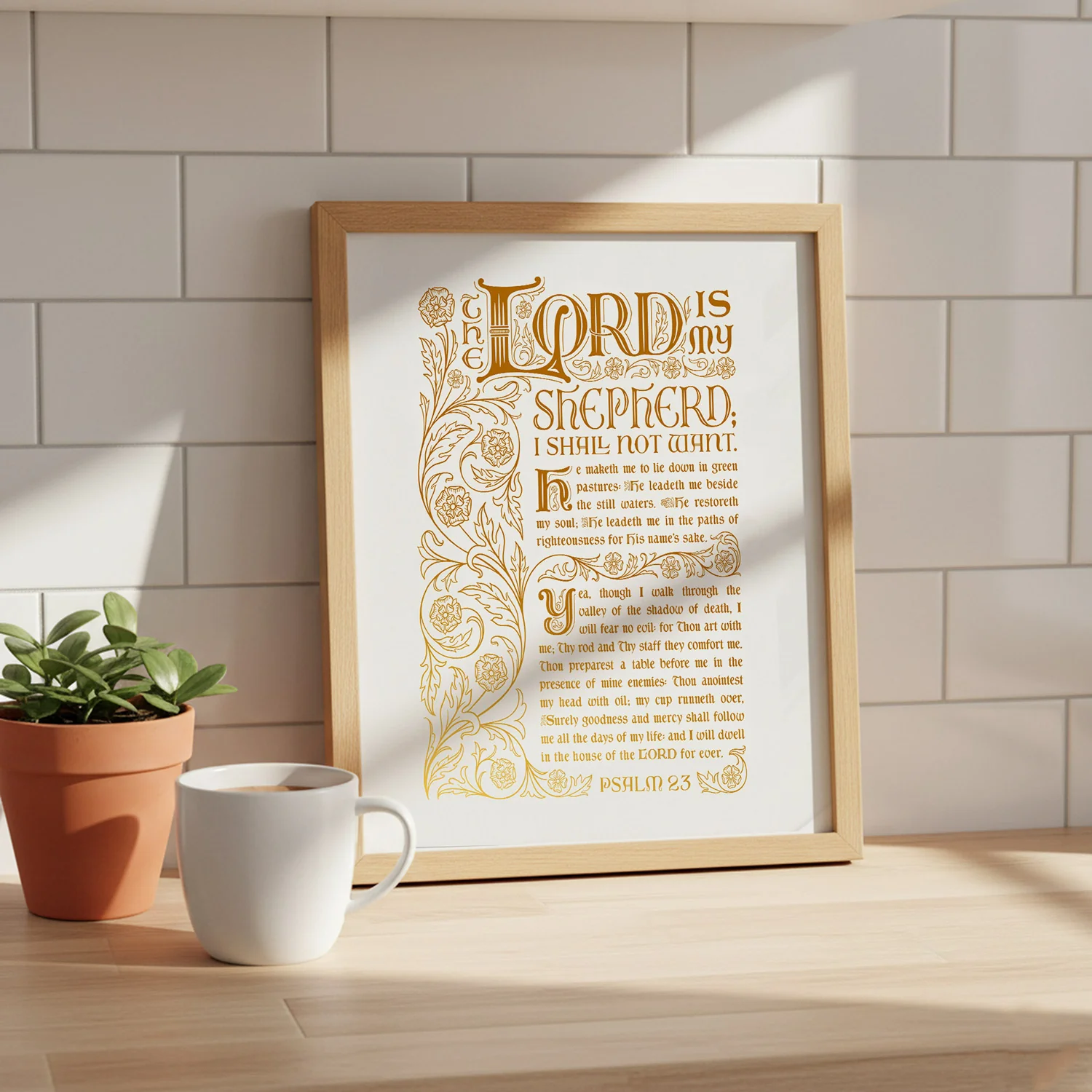 Psalm 23 - Gold - Image 5
