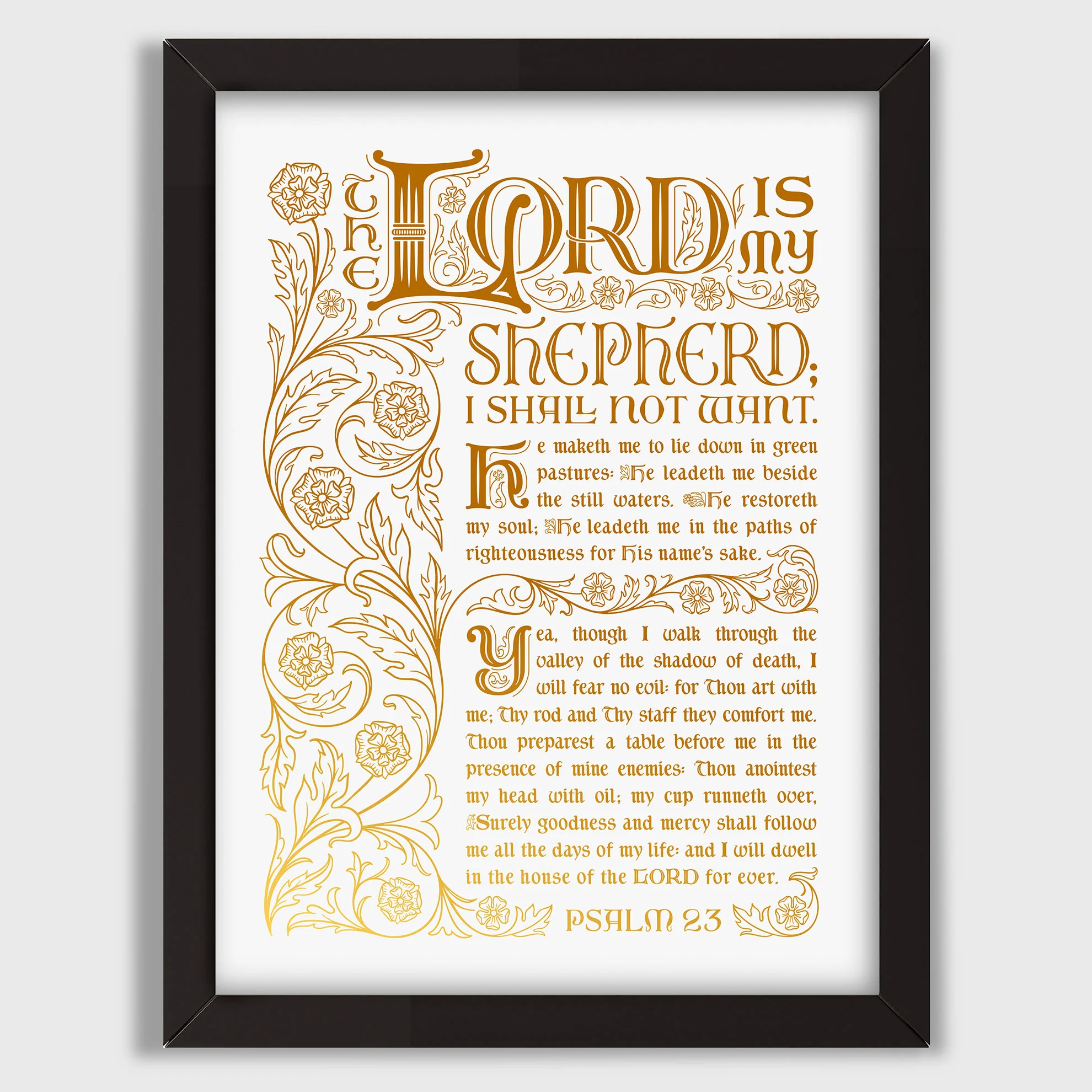 Psalm 23 - Gold - Image 7