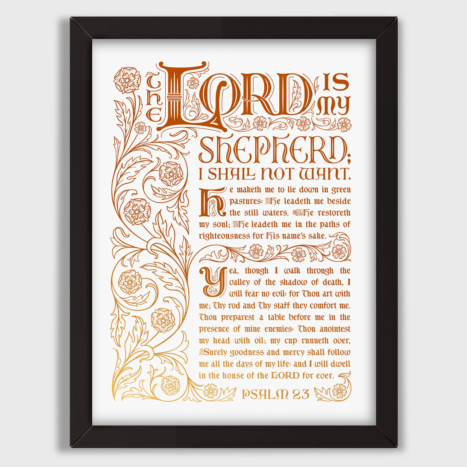Psalm 23 - Rose Gold - Image 10