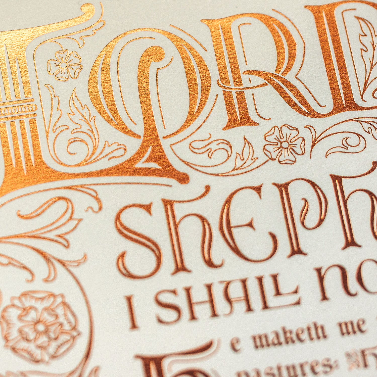 Psalm 23 - Rose Gold - Image 3